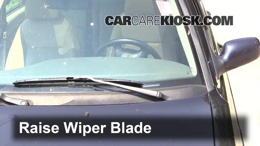 2002 Saab 9-3 SE 2.0L 4 Cyl. Turbo Hatchback (4 Door) Windshield Wiper Blade (Front) Replace Wiper Blades